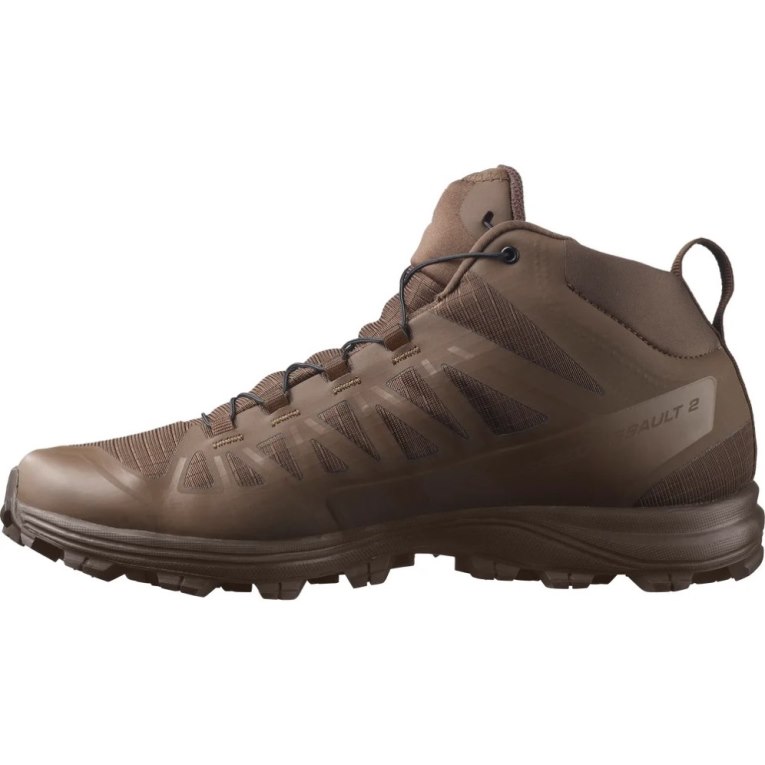 Botas Táticas Salomon Speed Assault 2 Feminino Chocolate | PT N34215